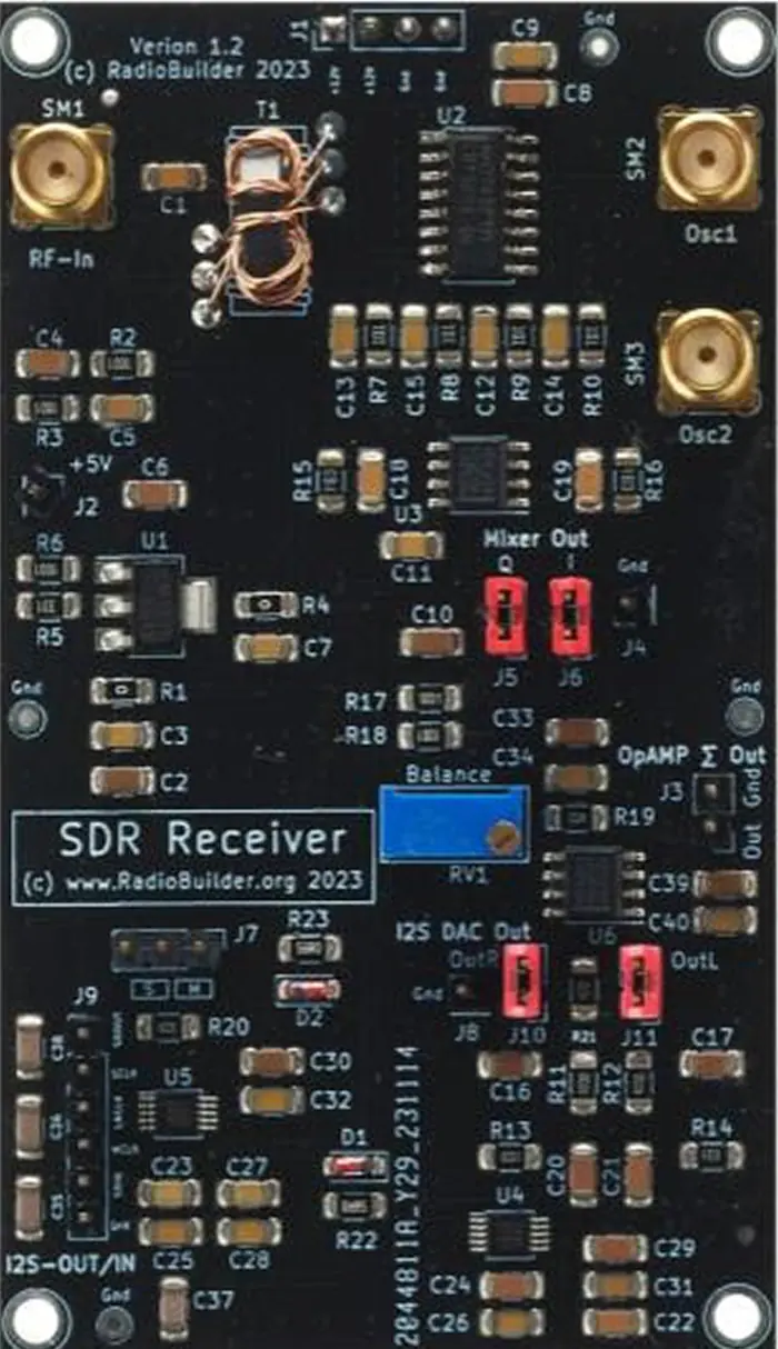 Software-defined radio plug-in module for the RadioLab