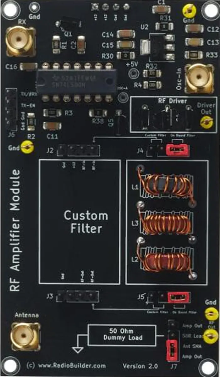 CW Transceiver plug-in module for the RadioLab
